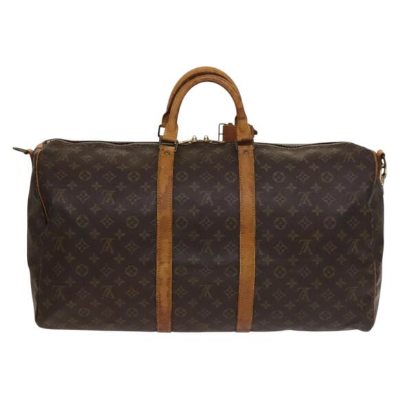 LOUIS VUITTON Monogram Keepall Bandouliere 55 Boston Bag M41414 - Picture 2 of 16